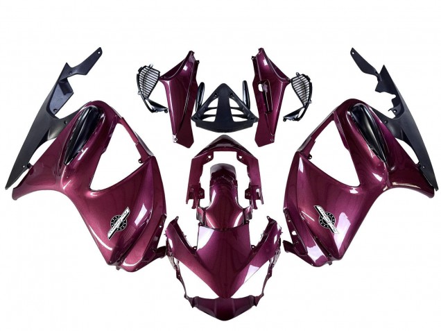 Lojas Carenagens Moto Honda ST1300 2002-2016 - Roxo Preto Fosco