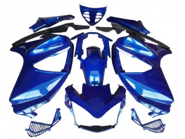 Lojas Carenagens Moto Honda ST1300 2002-2016 - Azul Preto Fosco