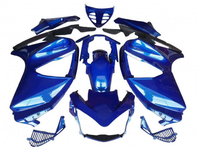 Lojas Carenagens Moto Honda ST1300 2002-2016 - Azul Preto Fosco