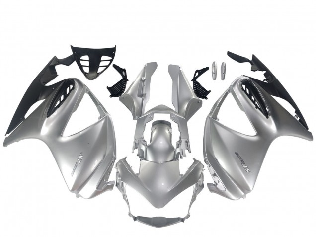Lojas Carenagem Moto Honda ST1300 2002-2016 - Prata Preto Fosco