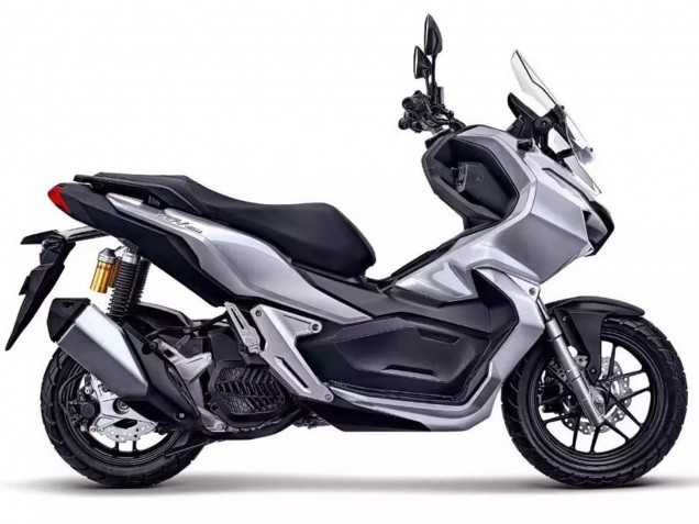 Lojas Carenagens Moto Honda ADV150 2018-2021 - Prata