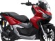 Lojas Carenagens Moto Honda ADV160 2022-2024 - Prata Vermelho Preto Fosco