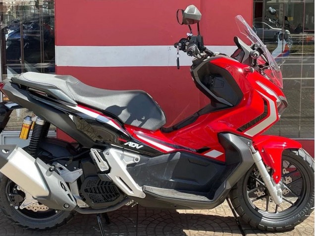 Lojas Carenagens Moto Honda ADV160 2022-2024 - Vermelho Preto