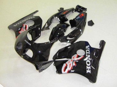 Lojas Carenagens Moto Honda CBR250RR MC22 1990-1998 - Preto Brilhante