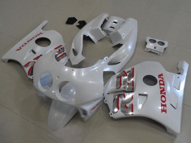 Lojas Carenagens Moto Honda CBR250RR MC22 1990-1998 - Branco Pérola Vermelho