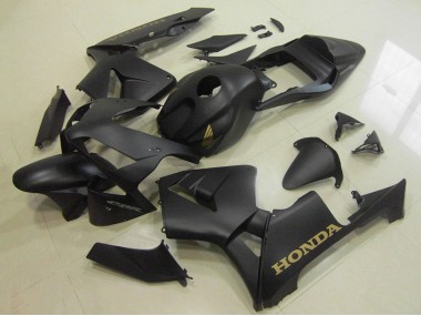 Lojas Carenagens Moto Honda CBR600RR 2003-2004 - Preto Fosco Ouro Decal