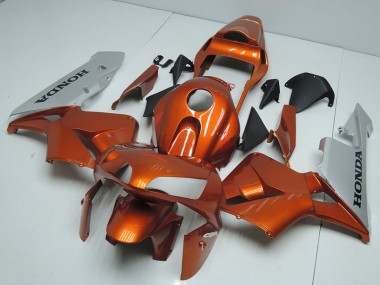 Lojas Carenagens Moto Honda CBR600RR 2003-2004 - Prata Laranja