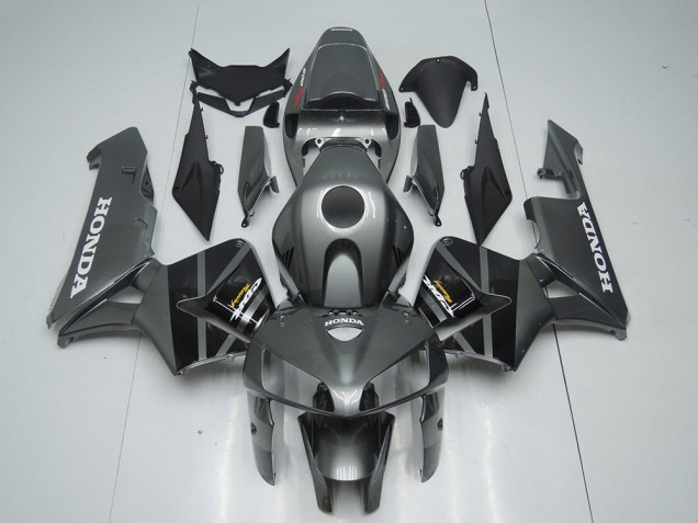Lojas Kits Carenagem Moto Honda CBR600RR 2005-2006 - Cinzento Preto