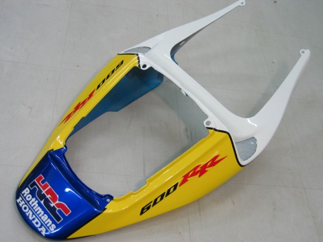 Lojas Carenagens Moto Honda CBR600RR 2005-2006 - Azul Branco Amarelo Rothmans