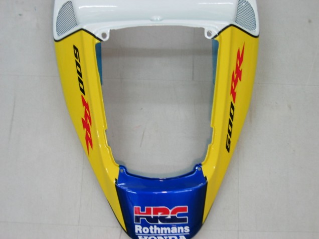 Lojas Carenagens Moto Honda CBR600RR 2005-2006 - Azul Branco Amarelo Rothmans