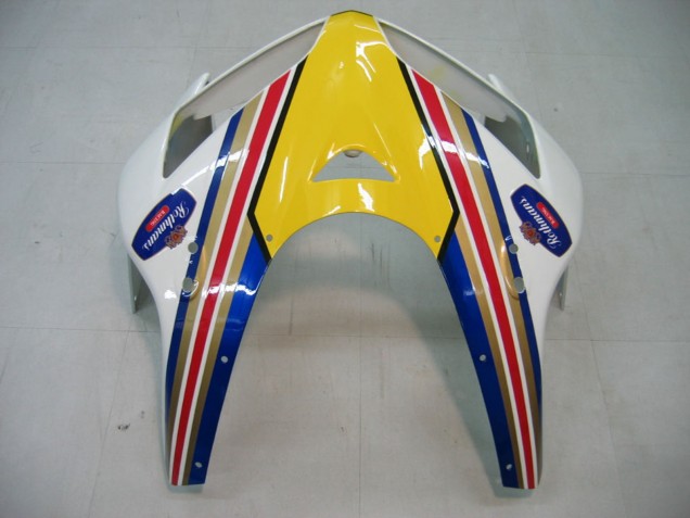 Lojas Carenagens Moto Honda CBR600RR 2005-2006 - Azul Branco Amarelo Rothmans