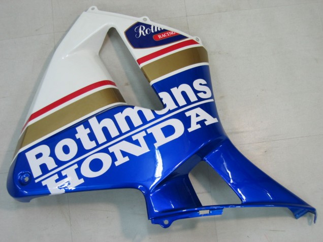 Lojas Carenagens Moto Honda CBR600RR 2005-2006 - Azul Branco Amarelo Rothmans