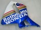 Lojas Carenagens Moto Honda CBR600RR 2005-2006 - Azul Branco Amarelo Rothmans