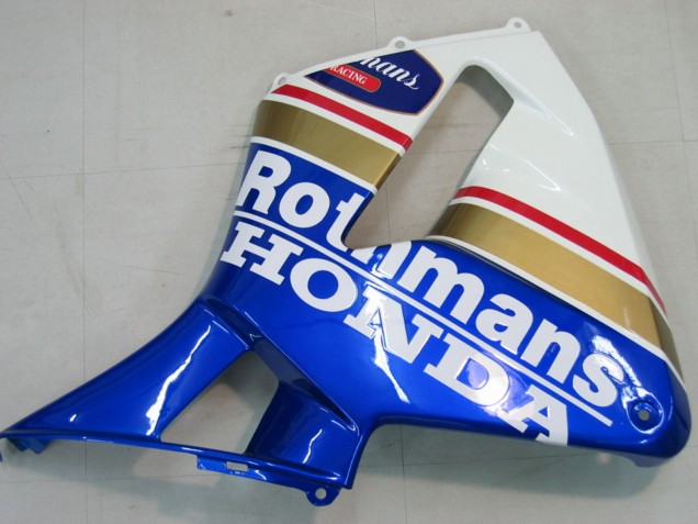 Lojas Carenagens Moto Honda CBR600RR 2005-2006 - Azul Branco Amarelo Rothmans