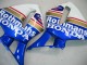 Lojas Carenagens Moto Honda CBR600RR 2005-2006 - Azul Branco Amarelo Rothmans