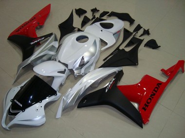 Lojas Carenagens Moto Honda CBR600RR 2007-2008 - Branco Prata Vermelho Preto Brilhante