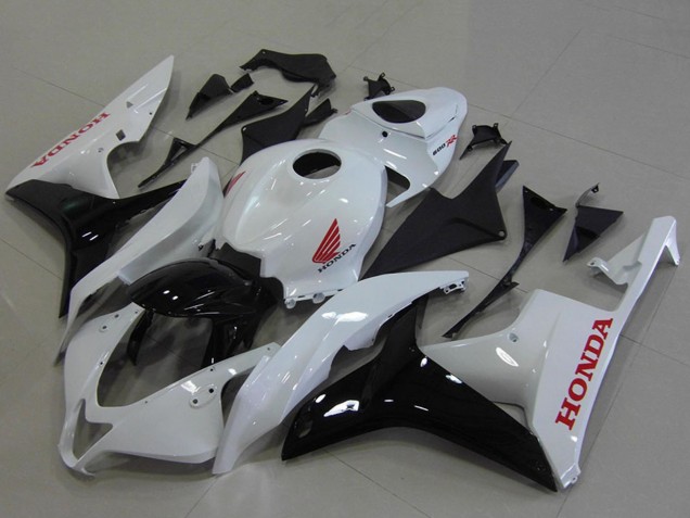 Lojas Carenagens Moto Honda CBR600RR 2007-2008 - Branco Preto Brilhante Vermelho