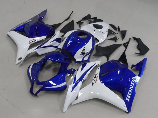 Lojas Carenagens Moto Honda CBR600RR 2009-2012 - Branco Azul
