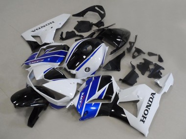Lojas Carenagens Moto Honda CBR600RR 2013-2023 - Branco Azul Preto Brilhante OEM Estilo