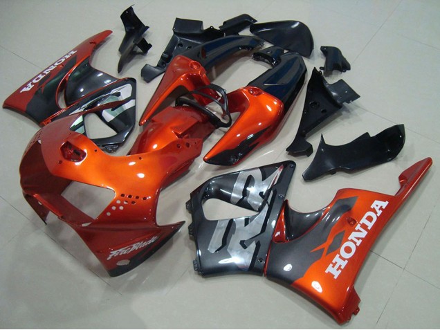 Lojas Carenagens Moto Honda CBR900RR 919 1998-1999 - Laranja Cinzento