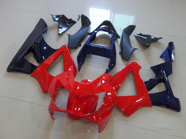 Lojas Carenagens Moto Honda CBR900RR 929 2000-2001 - Vermelho Azul Escuro