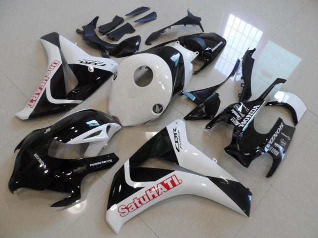 Lojas Carenagens Moto Honda CBR1000RR 2008-2011 - Branco Preto Brilhante Vermelho Satuhati