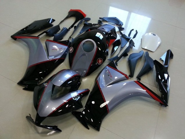 Lojas Carenagens Moto Honda CBR1000RR 2012-2016 - Cinzento Vermelho Preto Brilhante