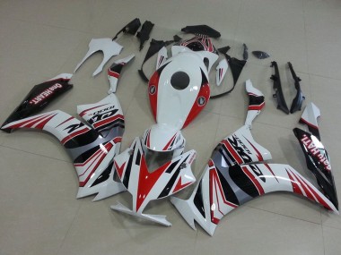 Lojas Carenagens Moto Honda CBR1000RR 2012-2016 - Branco Vermelho Prata Preto One Heart