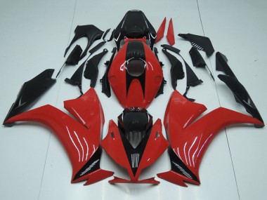Lojas Carenagens Moto Honda CBR1000RR 2012-2016 - Vermelho Preto No Decalques