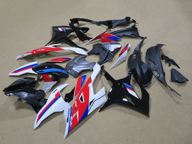 Lojas Carenagem Moto BMW S1000RR 2019-2022 - Preto Branco Vermelho Azul