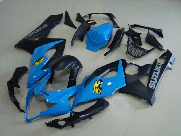 Lojas Carenagens Moto Suzuki GSXR 1000 2005-2006 - Azul Preto Amarelo