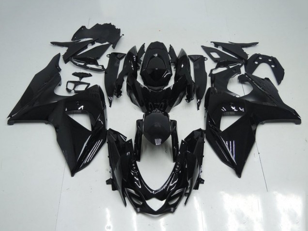 Lojas Kits Carenagem Moto Suzuki GSXR 1000 2009-2016 - Preto Brilhante