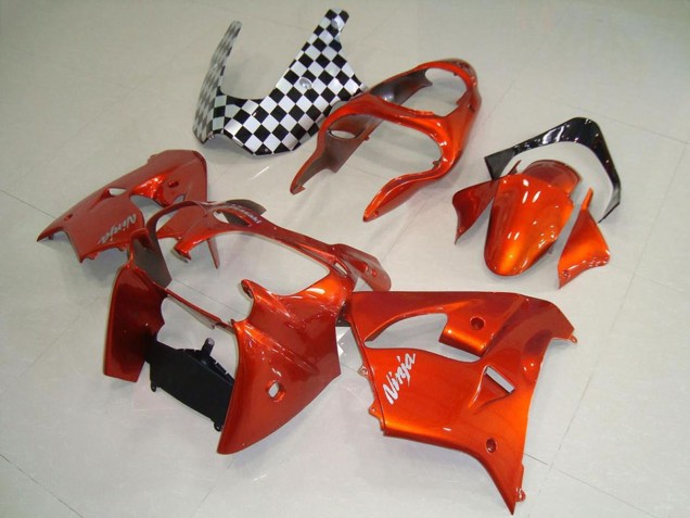 Lojas Carenagens Moto Kawasaki ZX9R 2000-2001 - Laranja