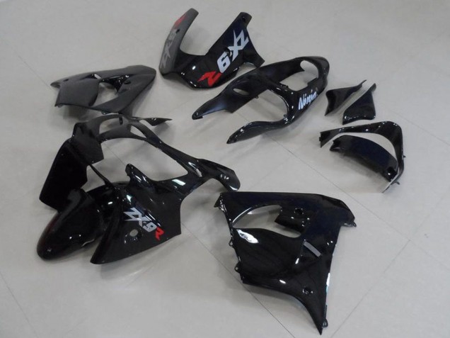 Lojas Carenagem Moto Kawasaki ZX9R 2000-2001 - Preto Brilhante