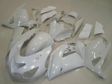 Lojas Carenagens Moto Kawasaki ZX14R ZZR1400 2006-2011 - Branco