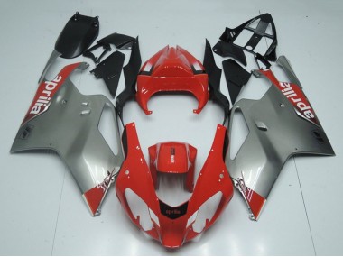 Lojas Carenagens Moto Aprilia RSV1000 2003-2006 - Vermelho Cinzento Preto