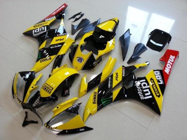 Lojas Carenagens Moto Yamaha YZF R6 2006-2007 - Amarelo Preto Brilhante Vermelho Verde Motul Monstro
