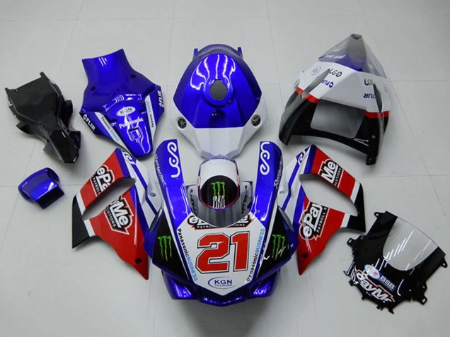 Lojas Carenagens Moto Yamaha YZF R1 2015-2019 - Branco Azul Vermelho Preto Verde Monstro 21