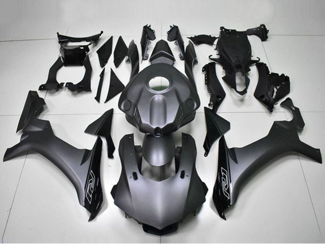 Lojas Carenagem Moto Yamaha YZF R1 2015-2019 - Preto Fosco Preto Brilhante