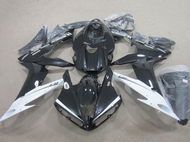 Lojas Carenagens Moto Yamaha YZF R1 2004-2006 - Preto Brilhante Branco