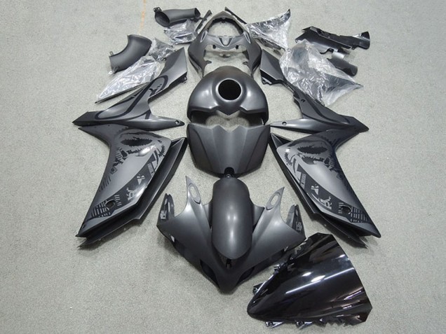 Lojas Carenagens Moto Yamaha YZF R1 2007-2008 - Preto Fosco