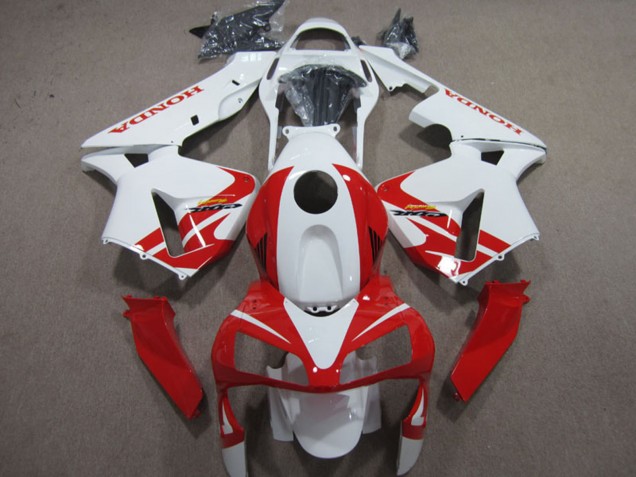 Lojas Carenagens Moto Honda CBR600RR 2003-2004 - Branco Vermelho