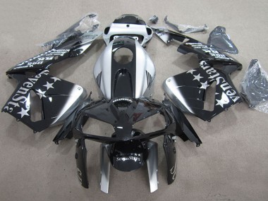 Lojas Carenagens Moto Honda CBR600RR 2005-2006 - Preto Brilhante Prata SevenStars