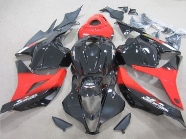 Lojas Carenagem Moto Honda CBR600RR 2009-2012 - Vermelho Preto Brilhante