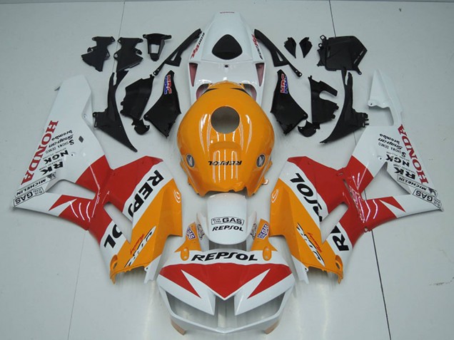 Lojas Carenagens Moto Honda CBR1000RR 2012-2016 - Branco Laranja Vermelho Repsol