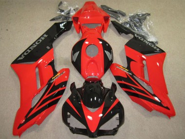 Lojas Carenagens Moto Honda CBR1000RR 2004-2005 - Vermelho Preto Brilhante Fireblade