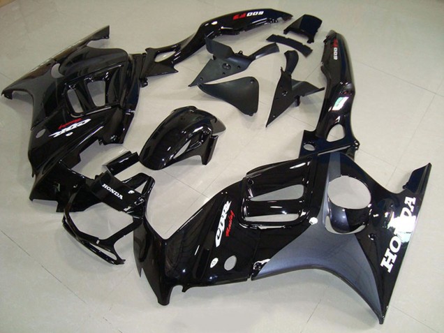 Lojas Carenagens Moto Honda CBR600 F3 1995-1996 - Preto Brilhante Preto Fosco