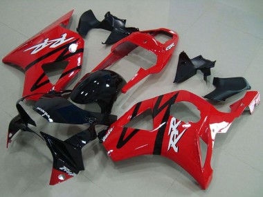 Lojas Carenagens Moto Honda CBR900RR 954 2002-2003 - Vermelho Preto Brilhante Listra