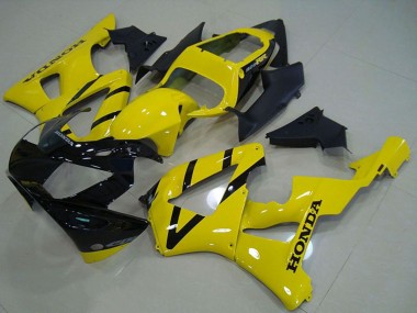 Lojas Carenagem Moto Honda CBR900RR 929 2000-2001 - Amarelo Preto Brilhante