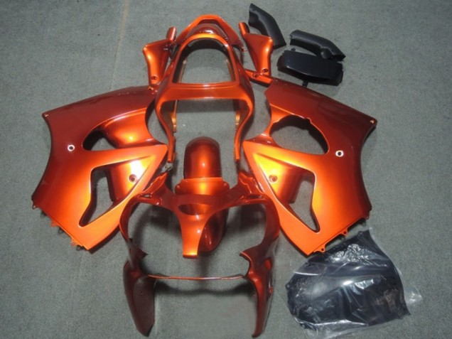 Lojas Carenagens Moto Kawasaki ZX6R 2000-2002 - Laranja
